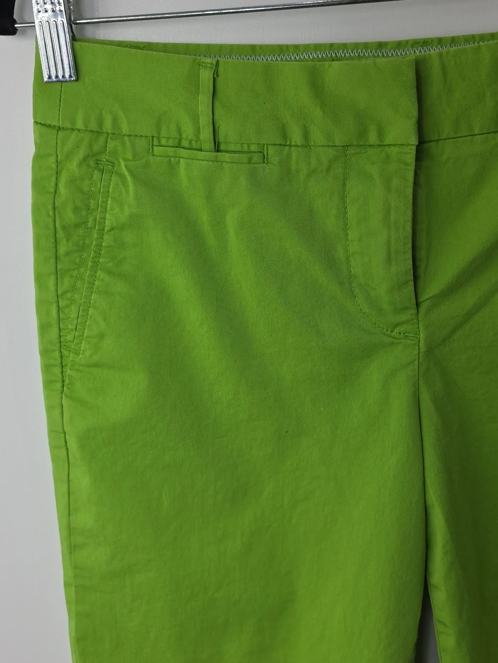 J. Crew Womens Lime Green Bermuda Shorts Size 2 W30 x 9 Insean - Picture 4 of 10